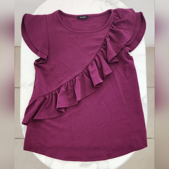 Wome's Sleeveless Purple Top Size Small Round Neck - Picture 8 of 14